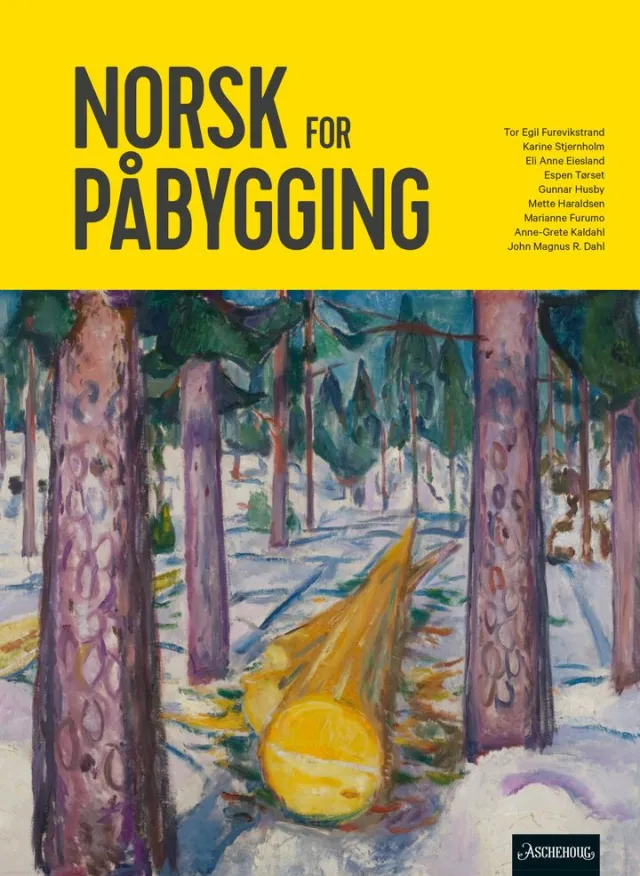 Norsk for påbygging - 9788203410697